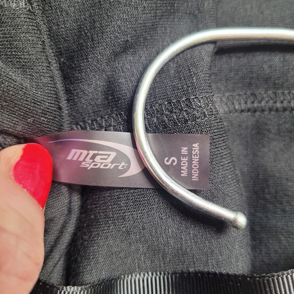 MIA SPORT Women's Sweatshirt/Dress with Hood Size Small - Picture 3 of 4